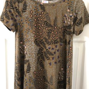 XS Olive Green LuLaRoe Carley